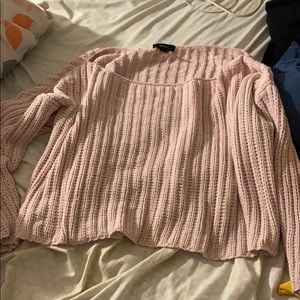 Knitted sweatshirt